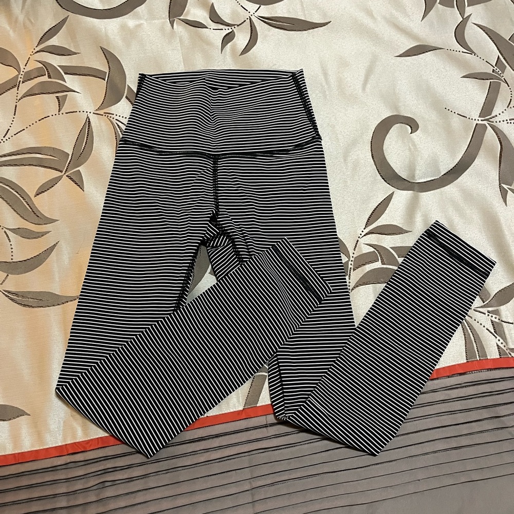 Lululemon Striped Leggings